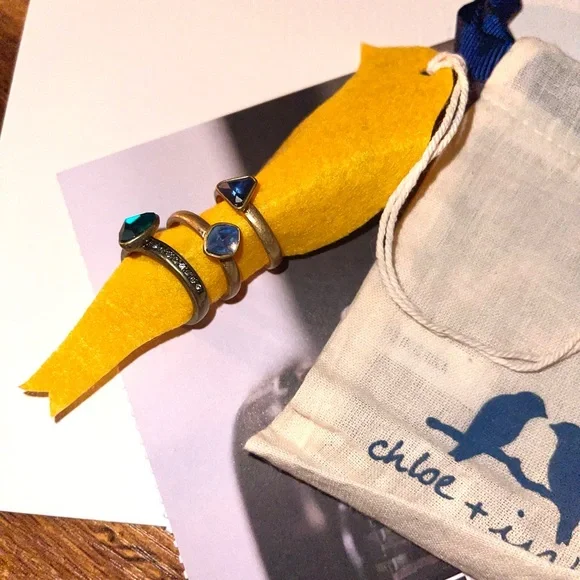 Chloe + Isabel Le Roccoco Stackable Rings - Picture 2 of 4